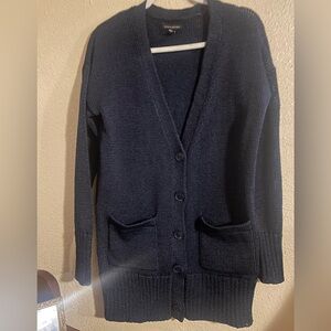Banana Republic Navy Cardigan Sweater